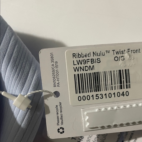 lululemon athletica Ribbed Blue Headband - Picture 4 of 4